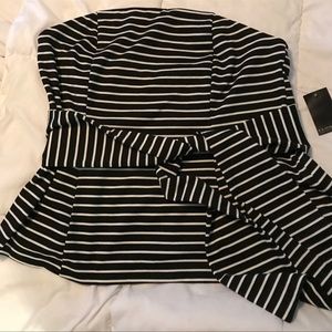 Eloquii Top with tie waist